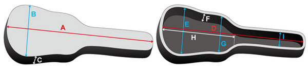 Illustration of bag size