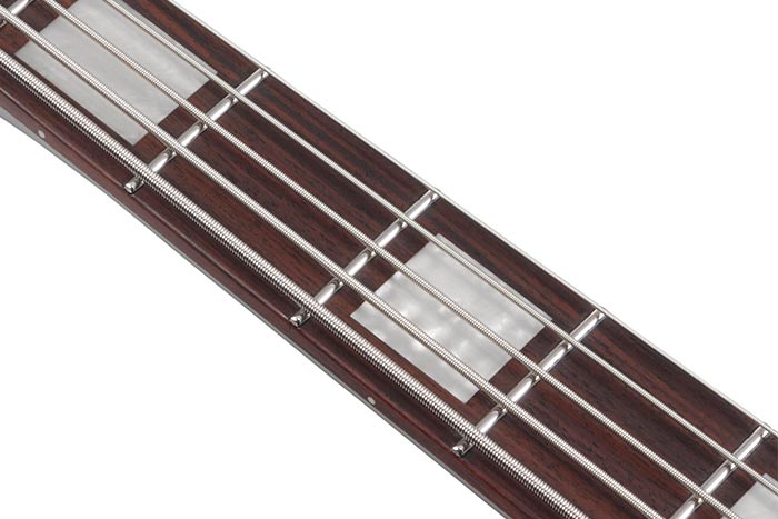 Rosewood fretboard