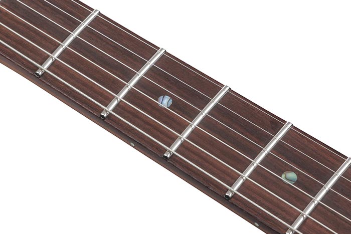 Rosewood fretboard